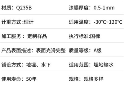 朔州热浸塑钢质电缆保护管厂家产品性能特点